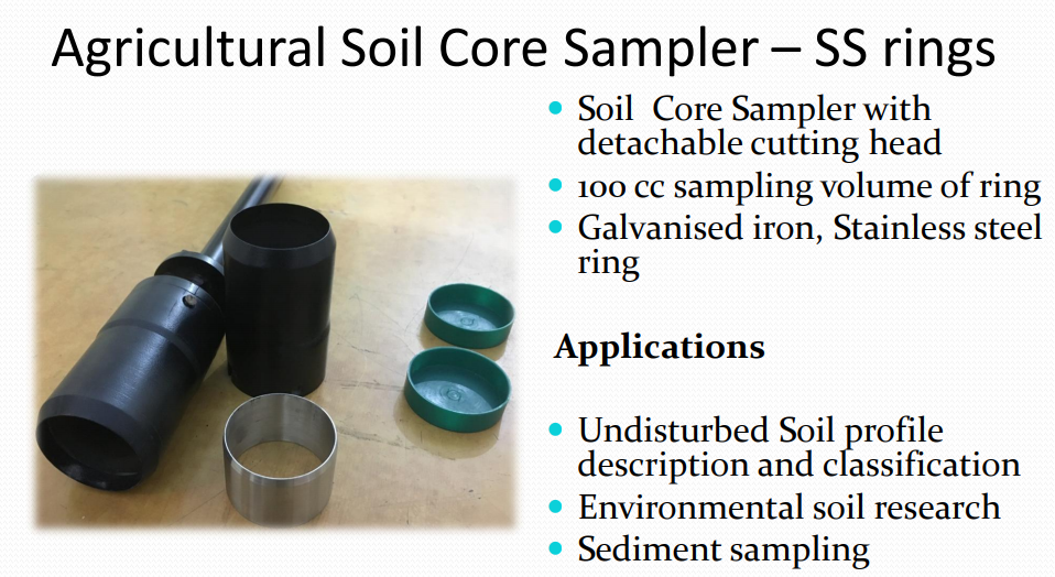 Stainless Steel Core Soil Sampler, Automation Grade: Manual