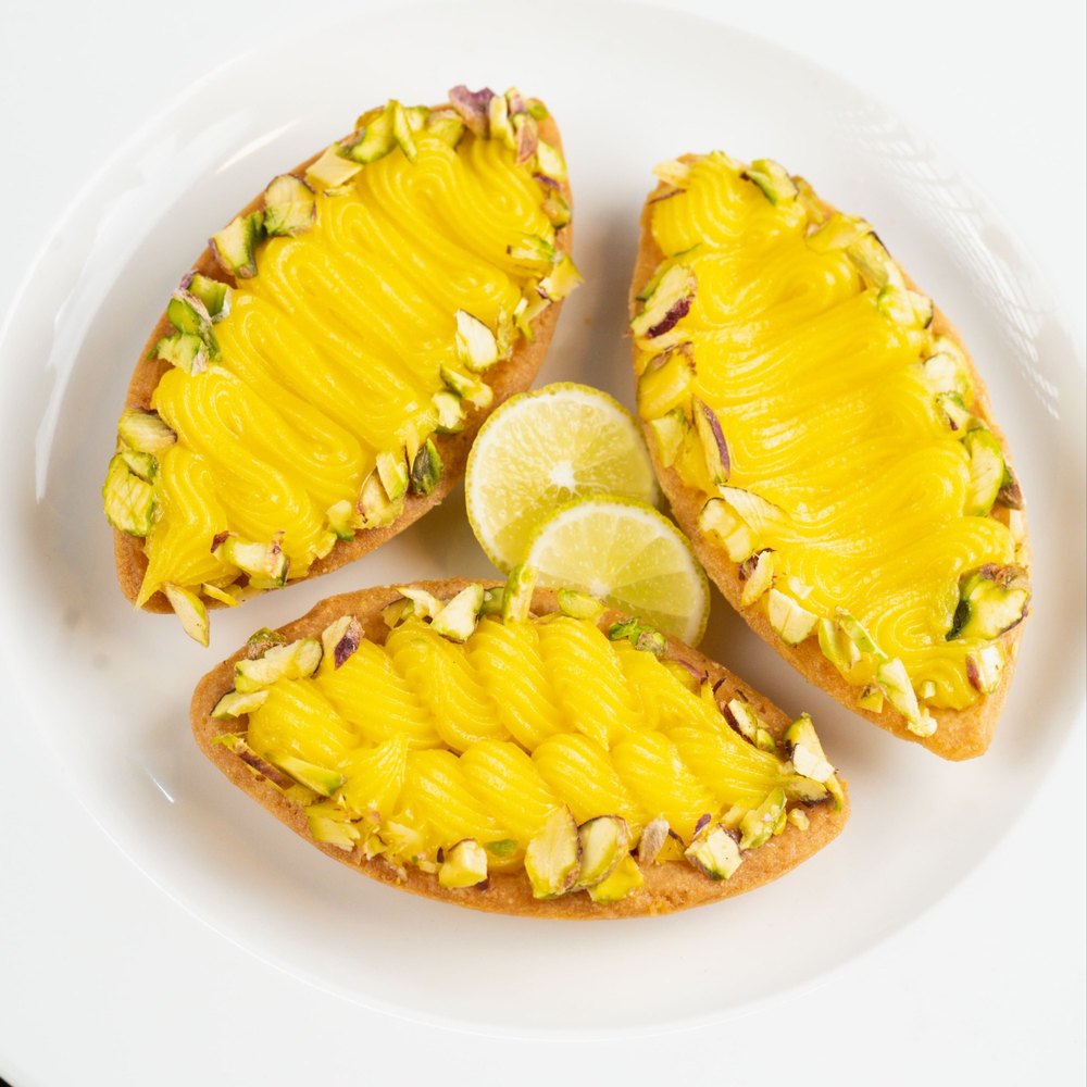 Yellow Citron Tart Cream Cake