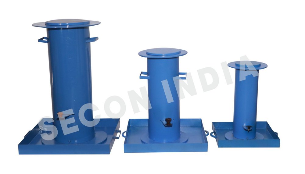 Powder Coated Blue Sand Pouring Cylinder Small, 10 kg, Automation Grade: Manual