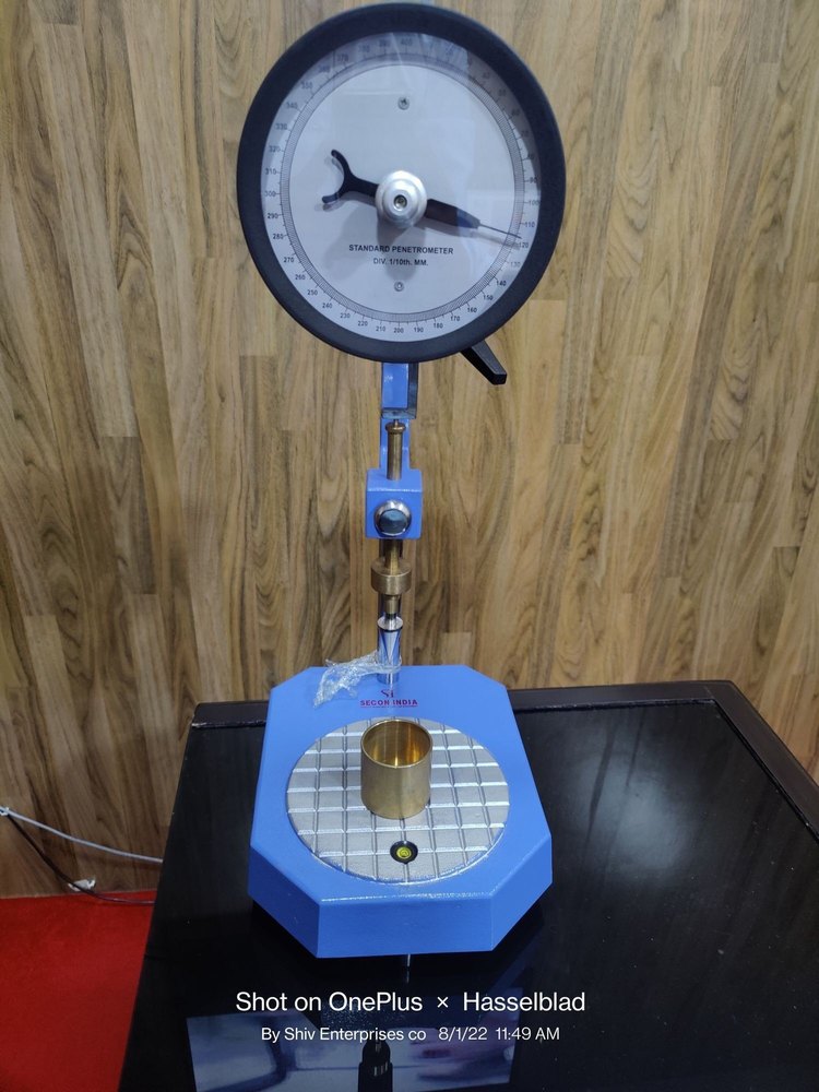 Powder Coated Blue Cone Penetrometer, 7 kg, Automation Grade: Manual