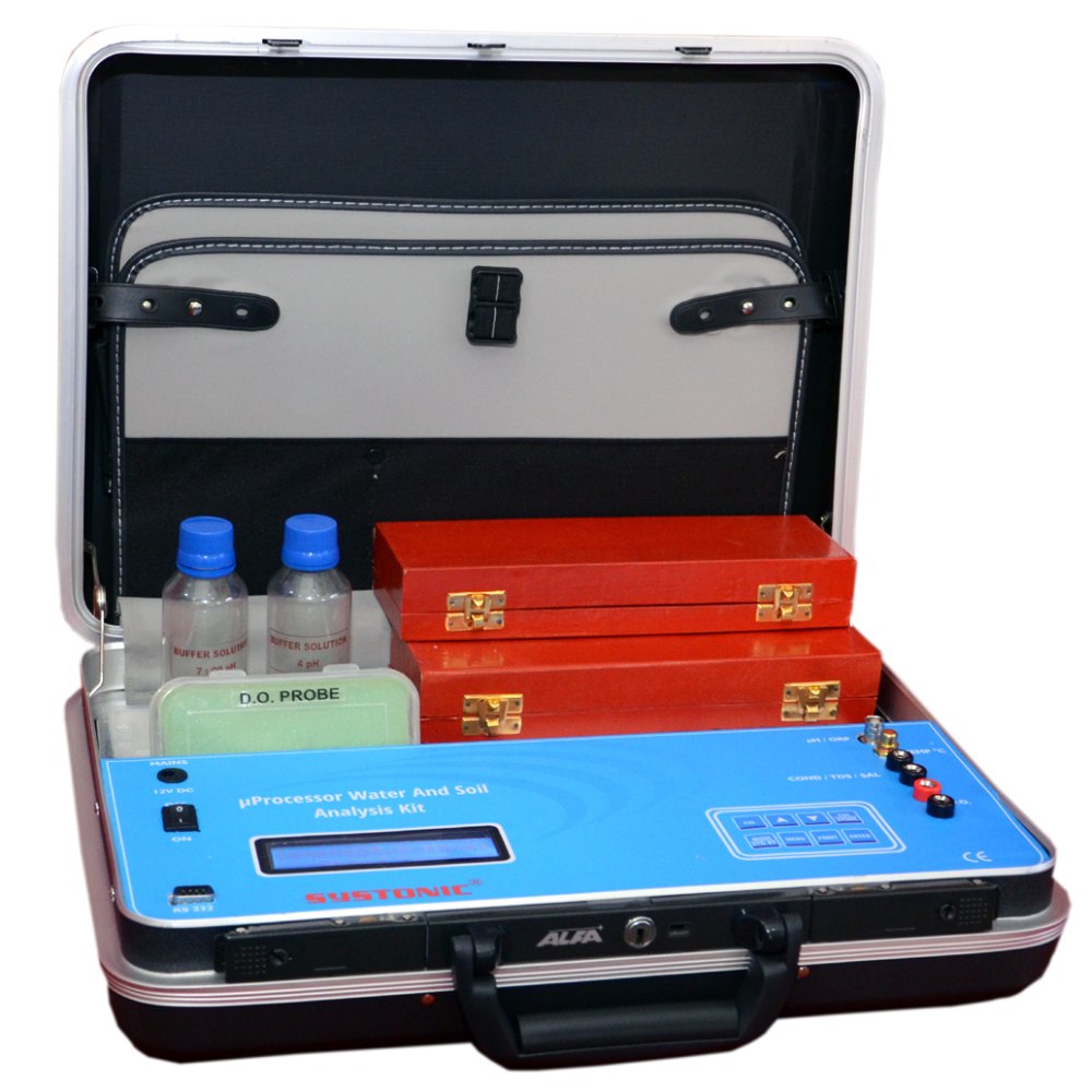 Systonic Water and Soil Analysis Kit, for Laboratory Use