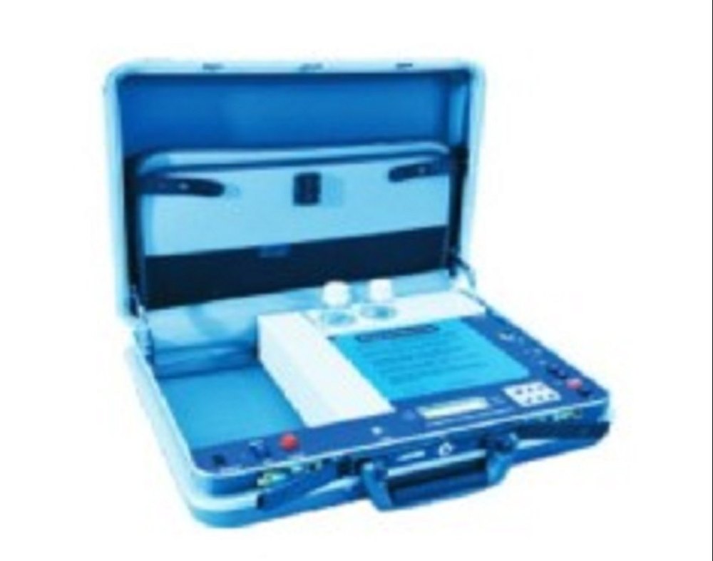 Blue Stainless Steel Microprocessor Water & Soil Analysis Kit (MODEL NO:-BSSCO-59), Automation Grade: Semi-Automatic img