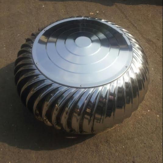bare galvalume Non Power Driven Roof Ventilators, For Industrial, Size: 24