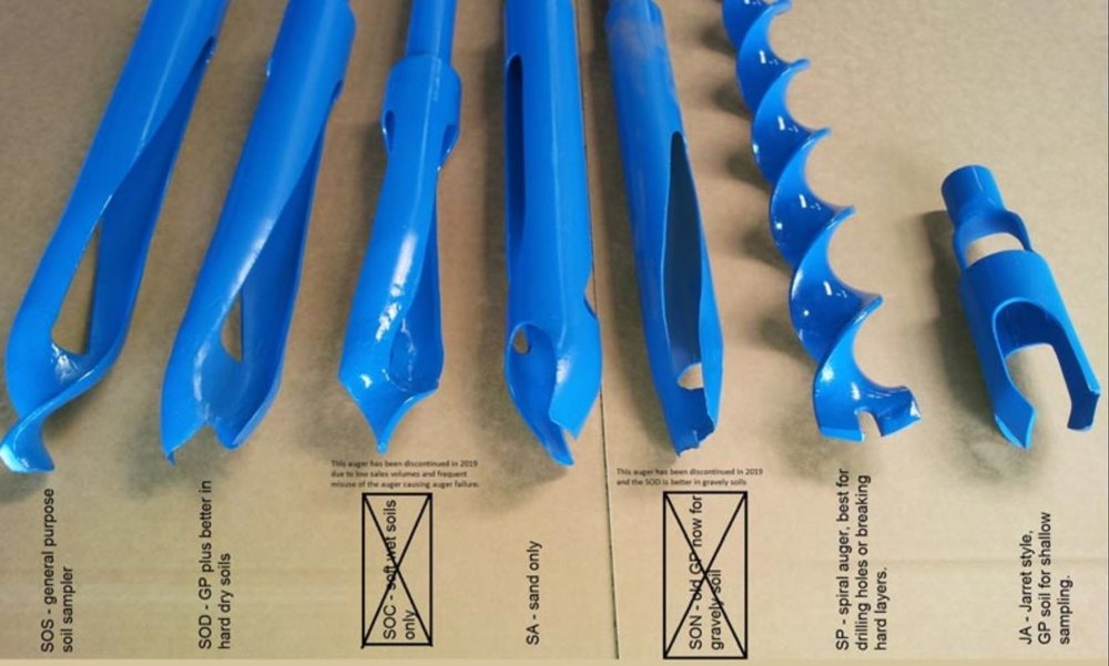 Color Coated Soil Sampling Auger, 5 Kg, Automation Grade: Semi-Automatic