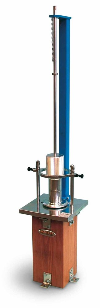 Mild Steel Blue 4 inch compaction pedestal