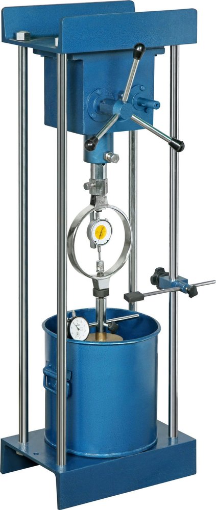 Blue Mild Steel Swelling Pressure Test Apparatus, 80 kg, Automation Grade: Manual