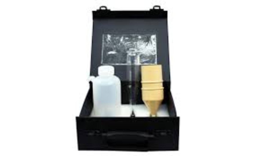 White Plastic and Glass Sand Content Kit, Upto 2 Kg, Automation Grade: Manual