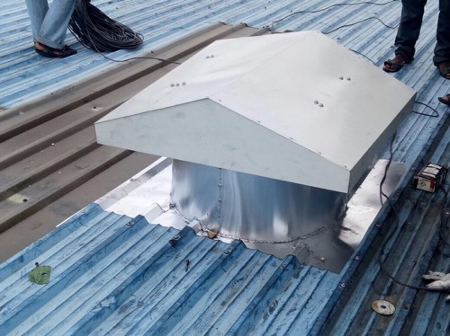 3 HP Power Vent Ventilator, For Industrial, Roof Mounted