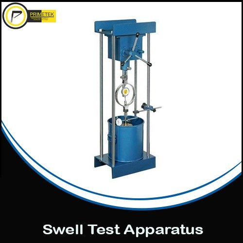 Blue Mild Steel Swelling Pressure Test Apparatus, For Soil Testing Laboratory, Automation Grade: Manual