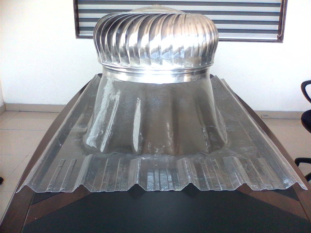Stainless Steel Wind Driven Turbo Ventilator, For Industrial