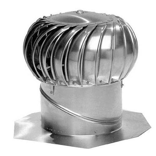Stainless Steel Wind Turbine Ventilators, Size: 3 To 25inch, for Factories