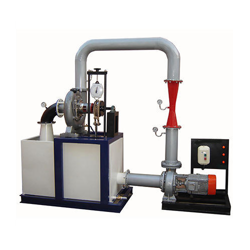 Blue Mild Steel KAPLAN TURBINE TEST RIG WITH DATA LOGGING, For To Generate Power, Automation Grade: Semi-Automatic