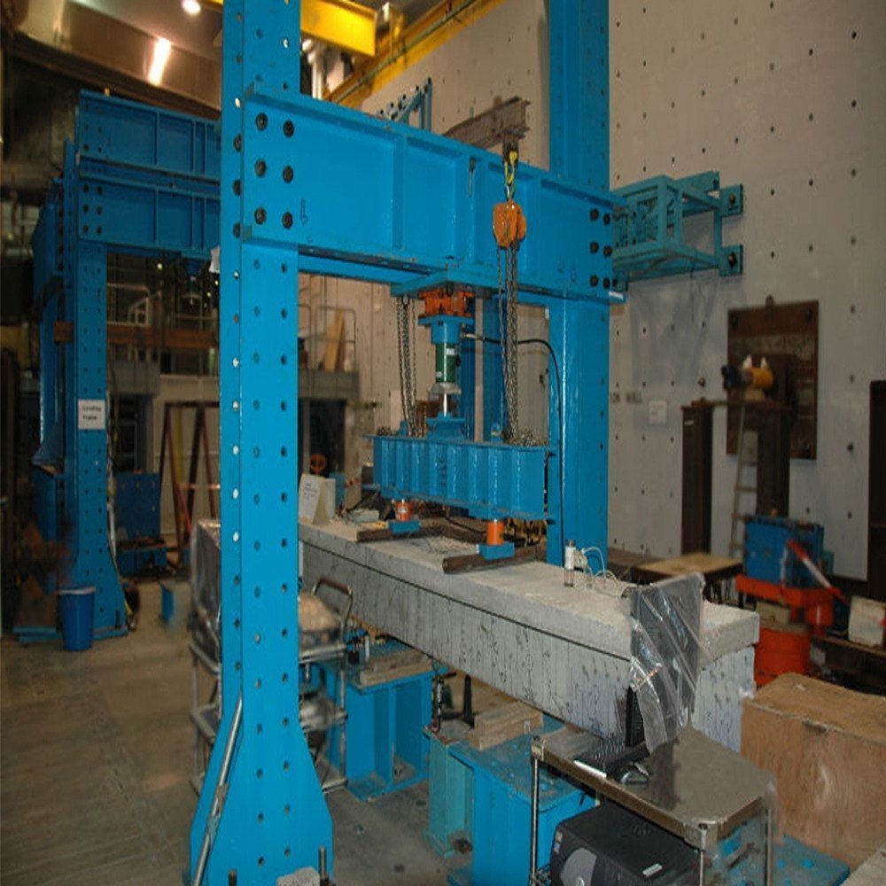 Color Coated Blue Single Portal Load Frame, 1000 Kg, Automation Grade: Semi-Automatic