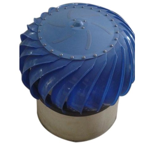 Stainless Steel Turbo Fan Air Ventilator, For Industrial, Roof