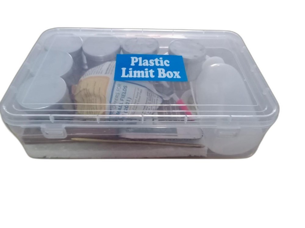 White Stainless Steel Plastic Limit Set, For Soil Testing, Automation Grade: Manual