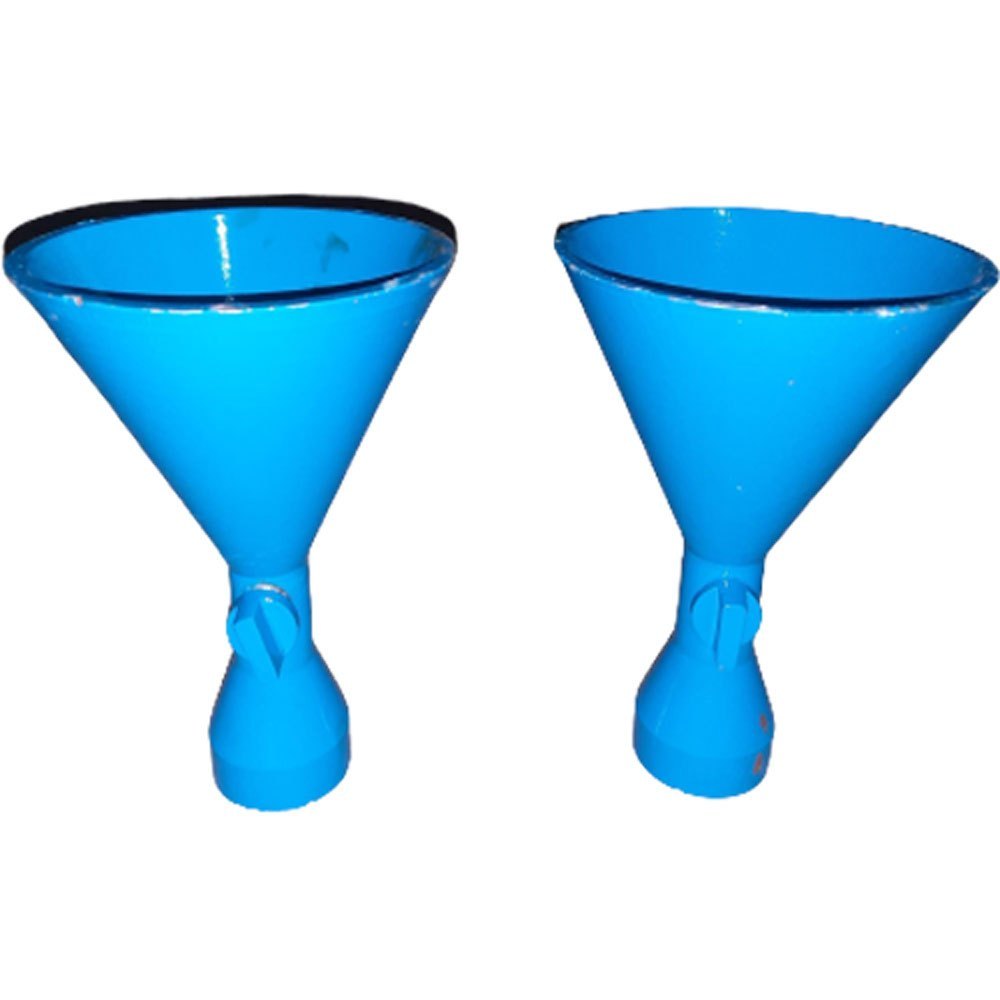Color Coated Blue Stainless Steel Sand Absorption Cone, Automation Grade: Manual