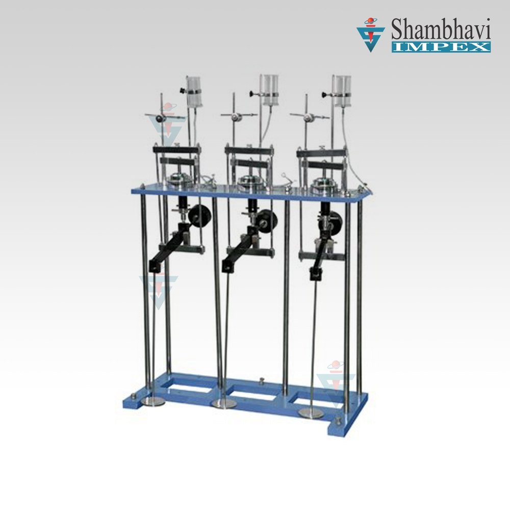 Consolidation Apparatus Three Gang Model (Odeometer)