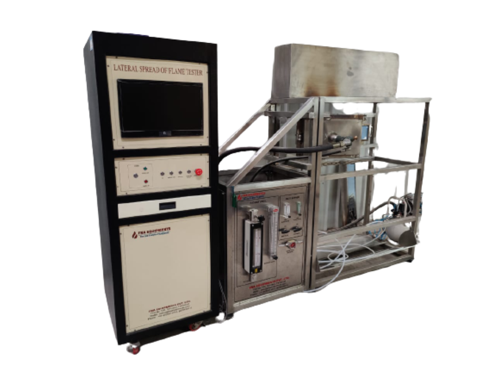 Digital White Lateral Spread Of Flame Test Apparatus, For Laboratory, Model Name/Number: FNA-LSFT-01-20