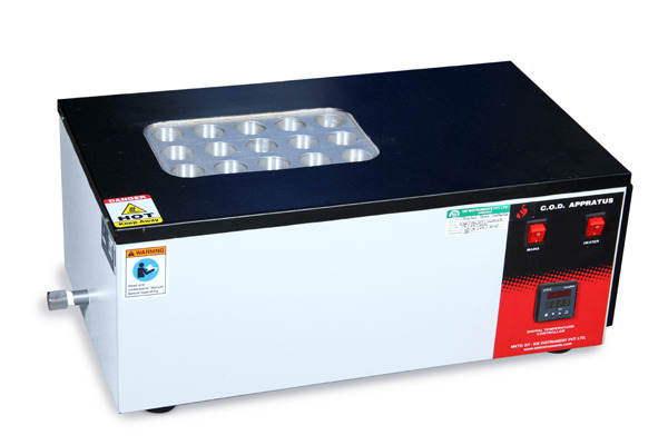 COD Digestion Apparatus - With OR Without Glassware, Hole Size: 40mm Dia X 80mm Depth, Model Name/Number: EIE-217DP