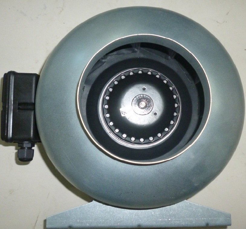 150 W Inline Fan 160 mm, 2550