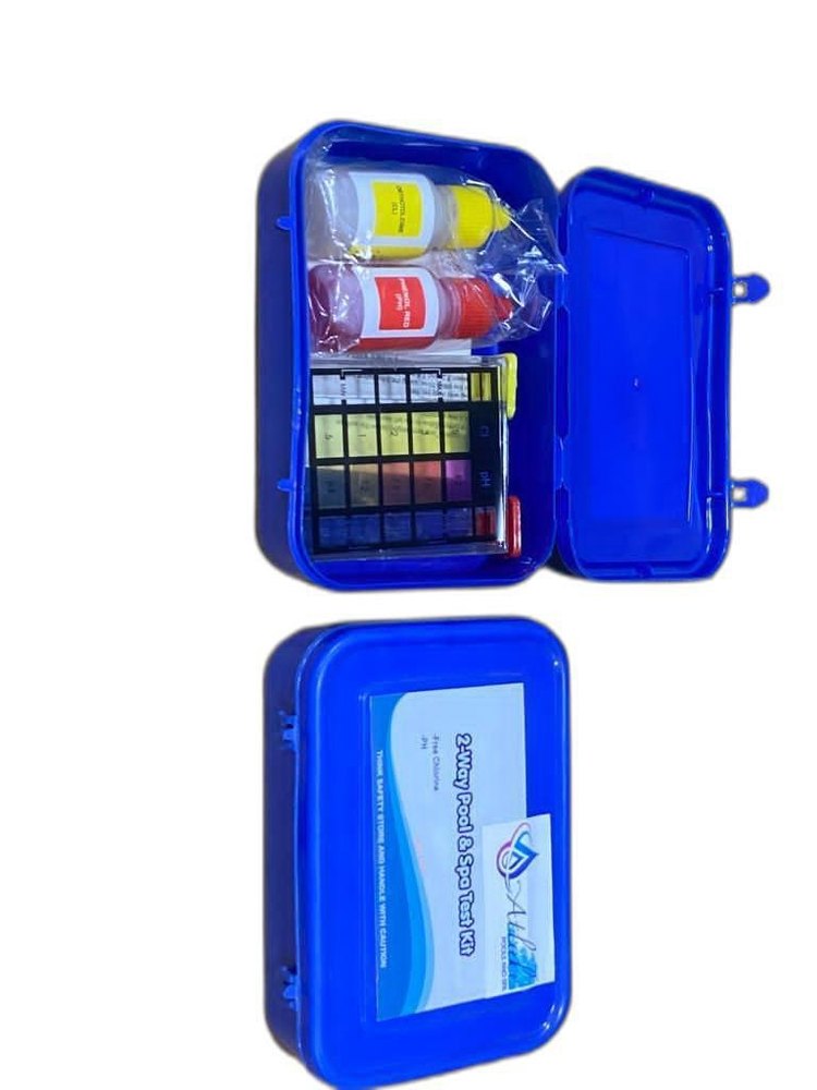 Blue Plastic Pool Testing Kits, Size: 10inch(L)