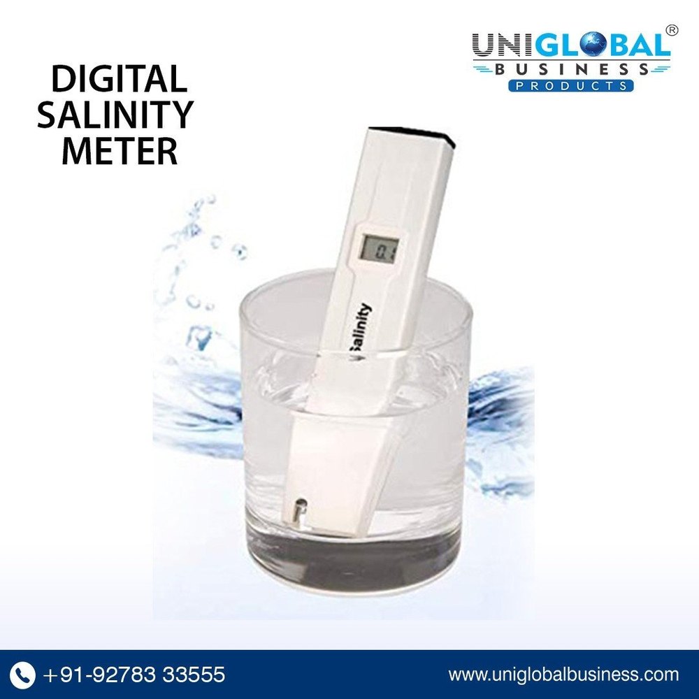 Digital - Salinity Meter with ATC Range 0-19.9% Saltwater Tester for Seawater