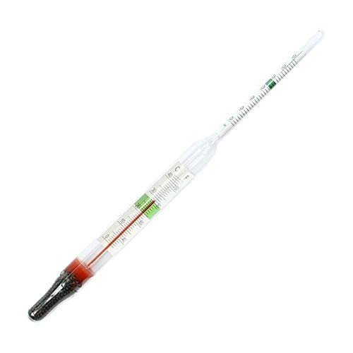 Aquarium Glass Hydrometer with Thermometer Salt Marine Salinity Tester Meter