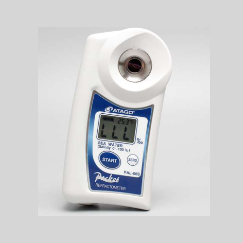 Atago Digital Hand-Held Pocket Salinity Refractometer, For Industrial