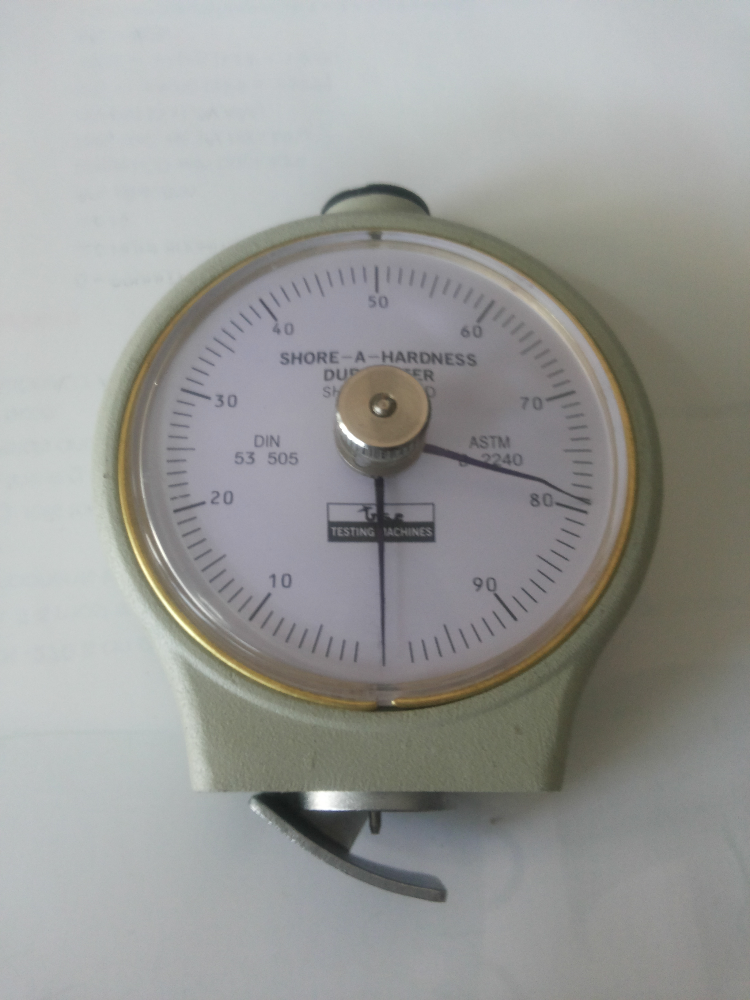 Analog Shore A Hardness Tester SHR - A - GOLD Bluesteel