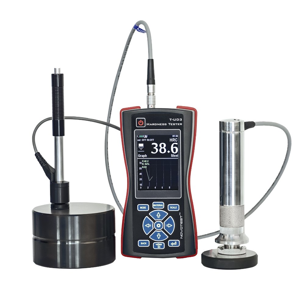 NOVOTEST UCI & LEEB Hardness Tester, Model Number: T-ud3