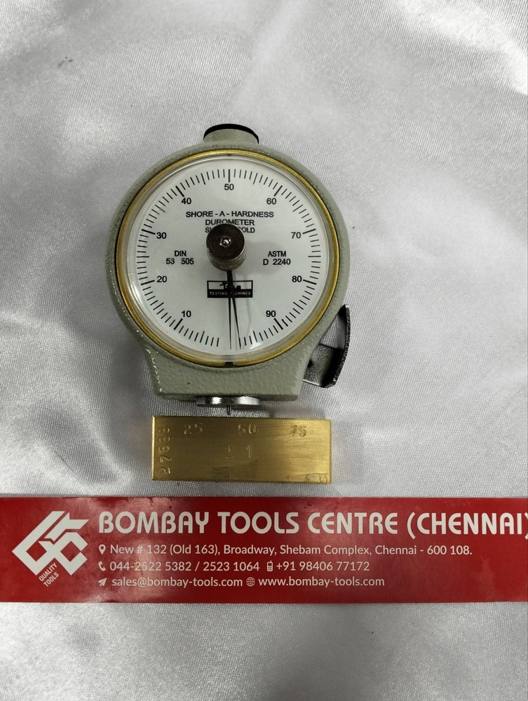 Analog Rubber Hardness Tester, Model Name/Number: Shore A Gold, 1 Shore