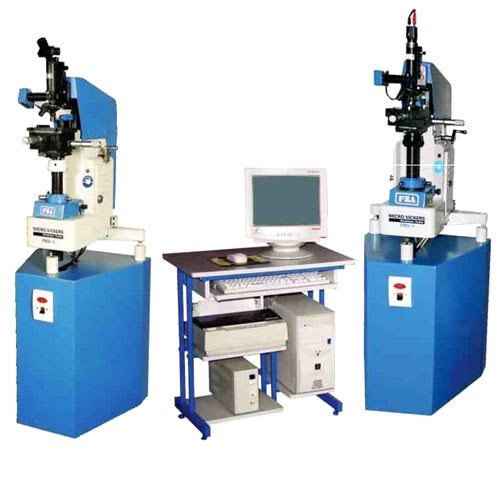 Digital / Computerised Micro Vickers Hardness Testing Machine, 490 X 185 X 515 mm (l X W X H), Model Name/Number: Fmv