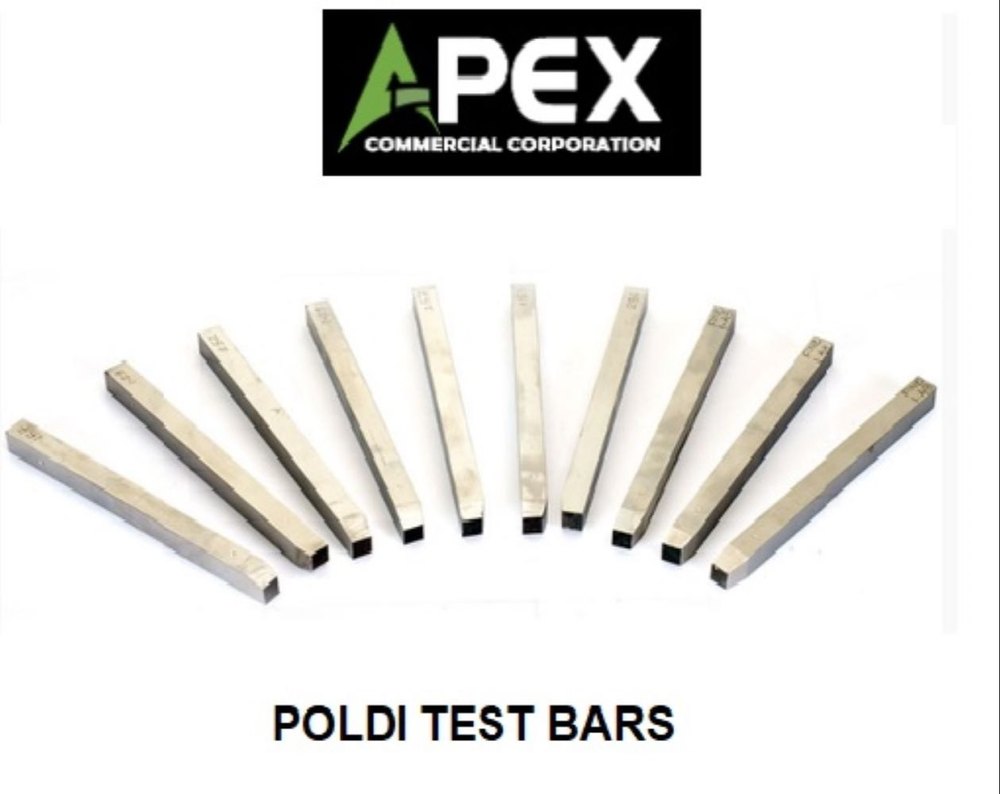 Analog Poldi Test Bars, High