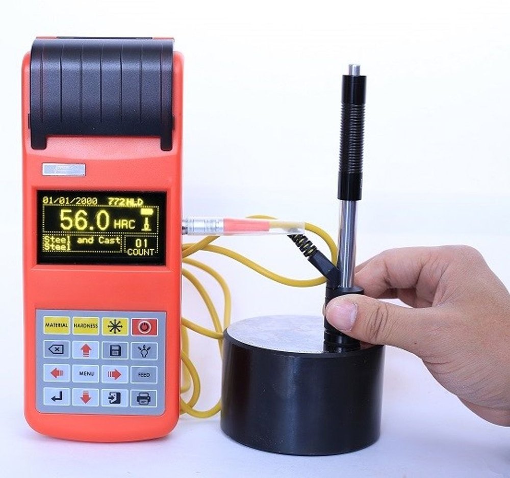 OLED Screen HL500 Portable Leeb Hardness Tester, +/- 4 Hld