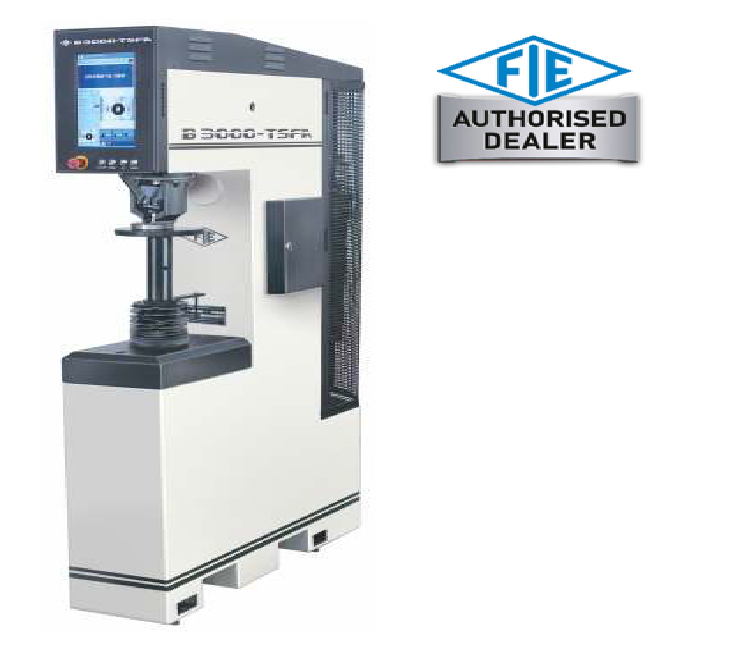 Digital B 3000-TSFA Computerized Fully Automatic Brinell Hardness Tester, 1025 X 650 X 1800 mm (lxwxh)