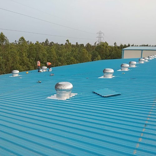 Roof Vent Aluminium Industrial Ventilator, Profile Base