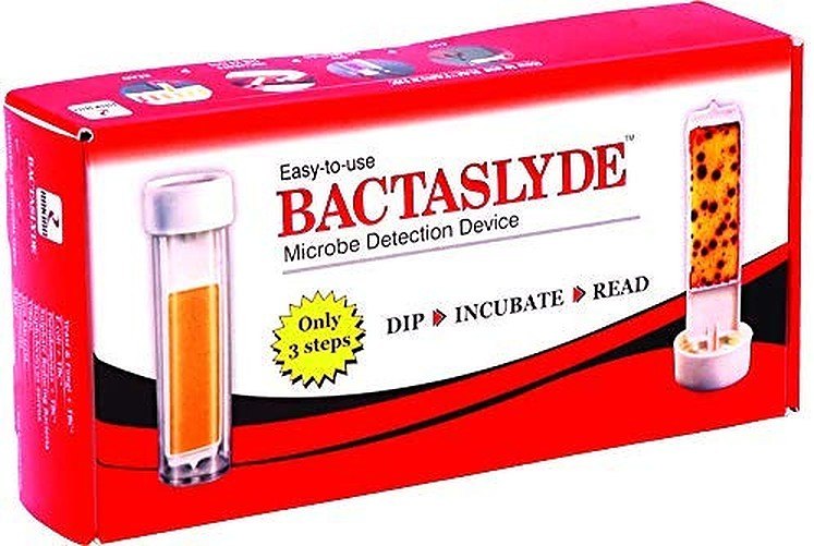 Monitoring Bacteria in Liquids Bactaslyde Test Kit, Packaging Type: Box Pack, Model Name/Number: Bs
