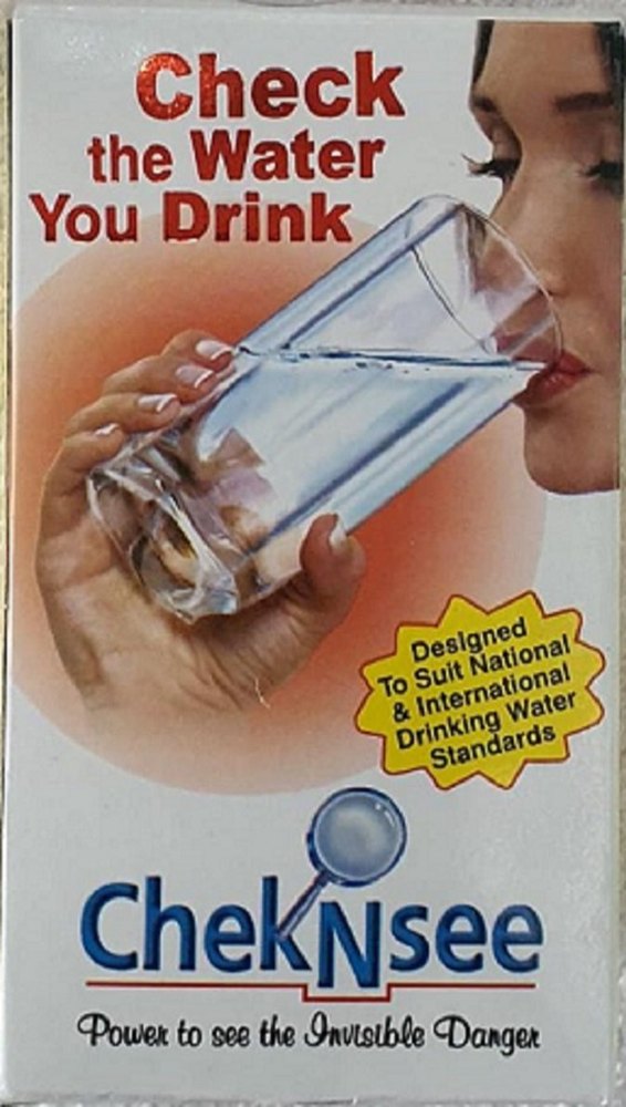Compact CHEKNSEE DRINKING WATER TEST KIT, Packaging Type: Box