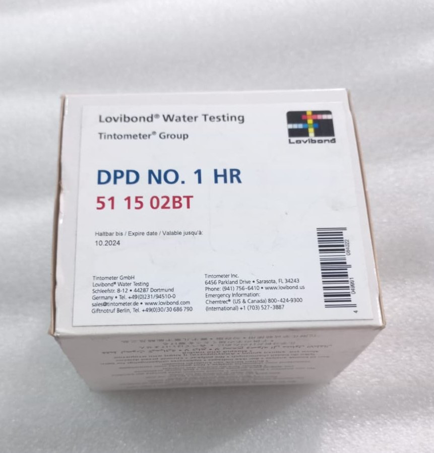 DPD Tablets 1, 500/PK. Lovibond for Water Testing