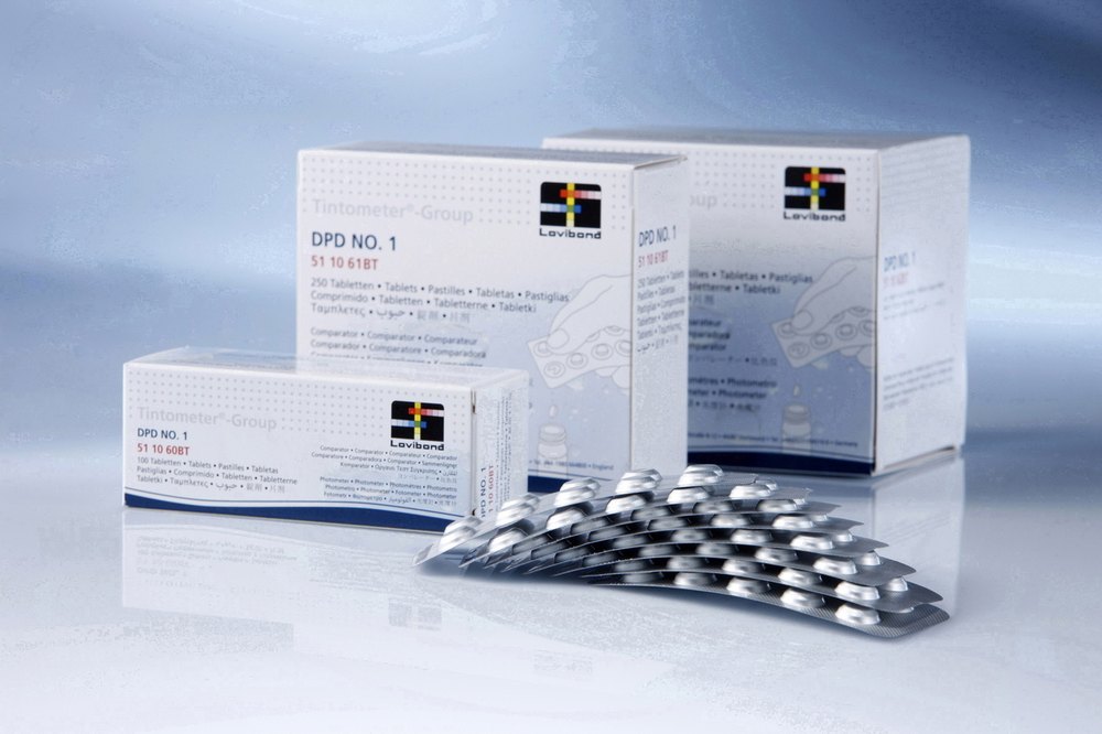 DPD Tablets No. 1, 500/PK. Lovibond for Water Testing