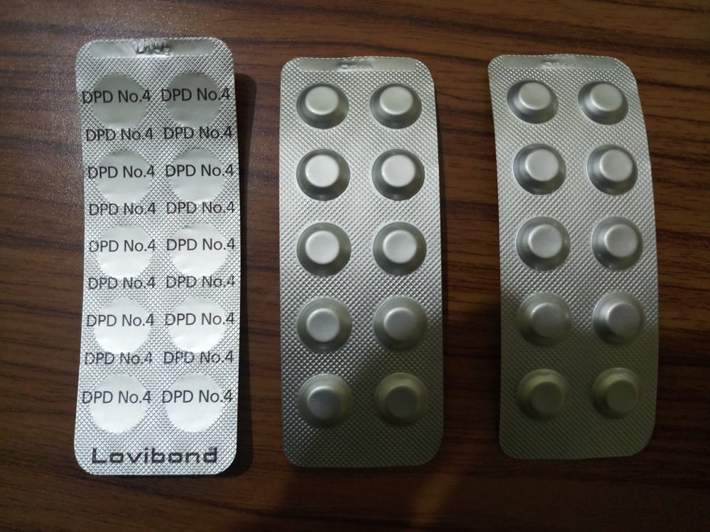 Ozone Test Kit Dpd Tablet No 4