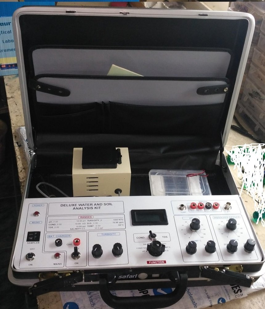 MANTI Digital Water & Soil Analysis Kit 6 Parameter, For Industrial Use