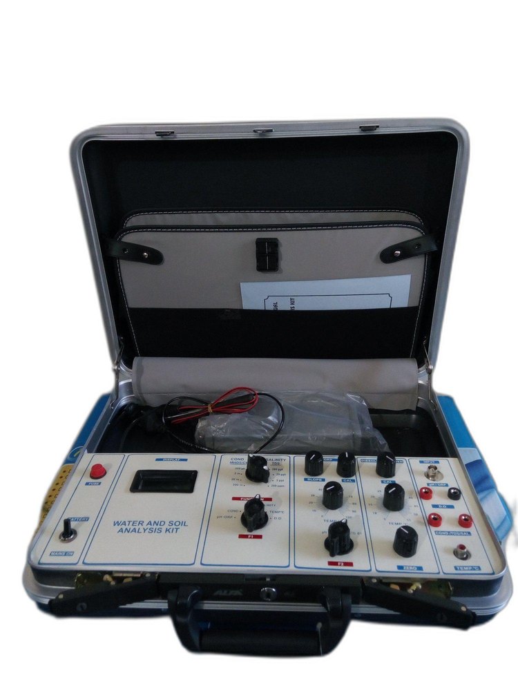 Portable Digital Water Soil Analyzer Kit, 5 Kg, Automation Grade: Semi-Automatic