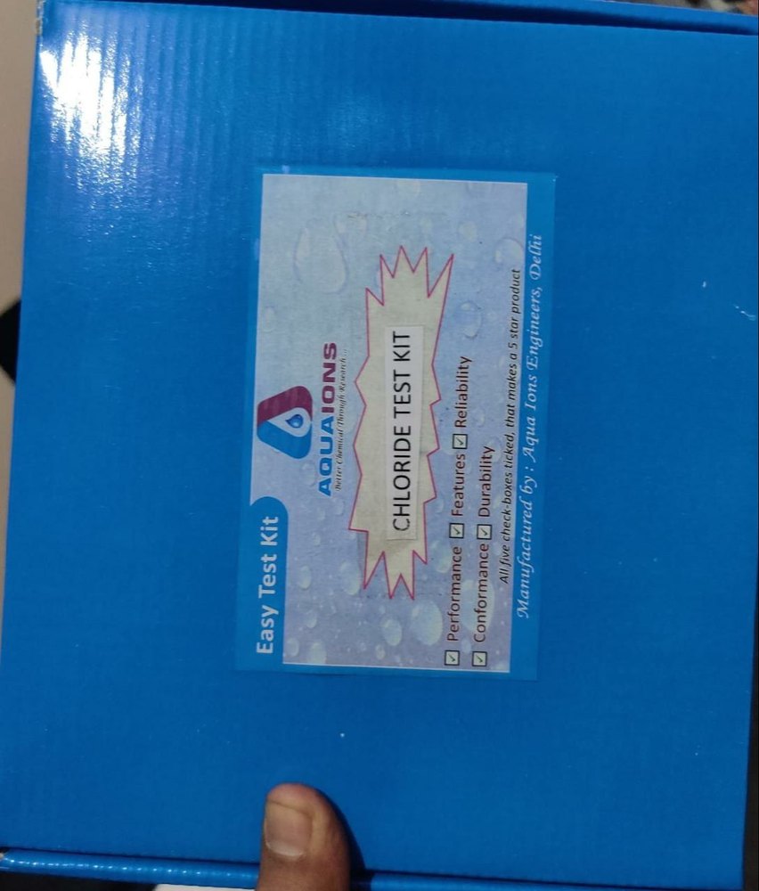 Drop Method Portable Chloride Test Kit, For Industrial, Packaging Type: Box