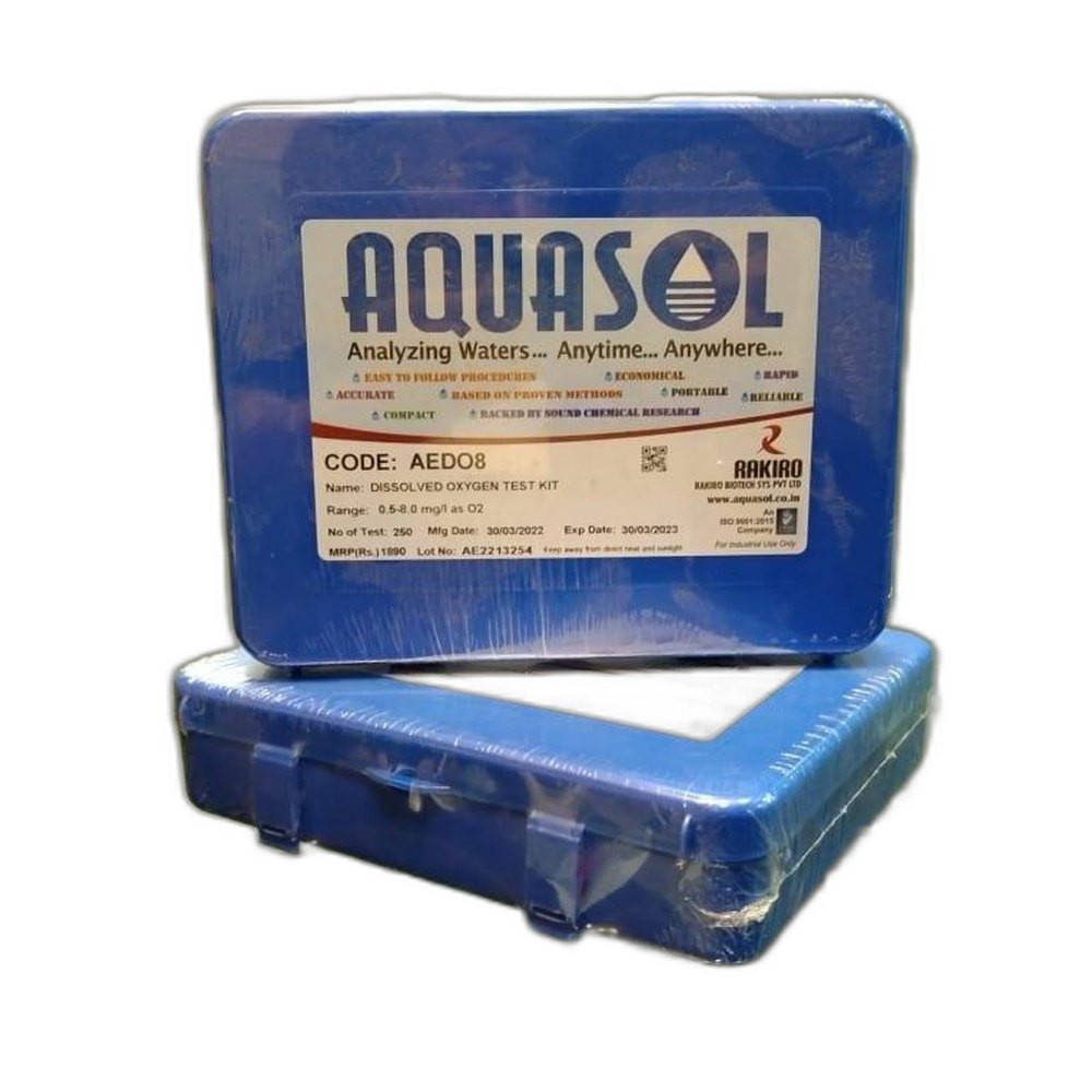 AQUASOL Dissolved Oxygen Test Kit AEDO8, Packaging Type: Box