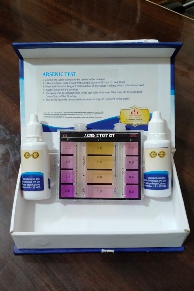 Portable Water Arsenic Testing Kits, Packaging Type: Box