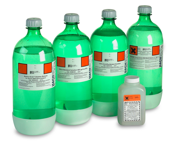 Series 5000 Silica Analyzer Reagent Set with Silica, Packaging Type: Bottle