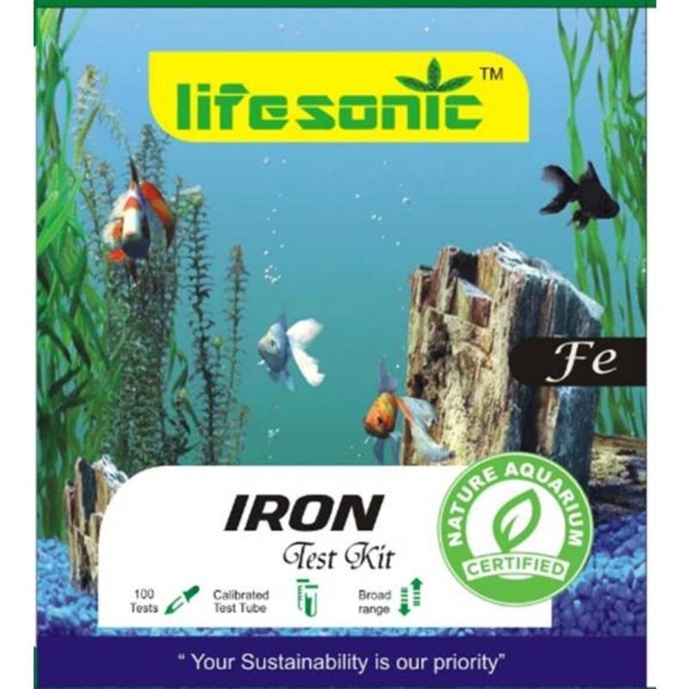 Lifesonic Iron Test Kit, For Aquarium Water Testing, Packaging Type: Box