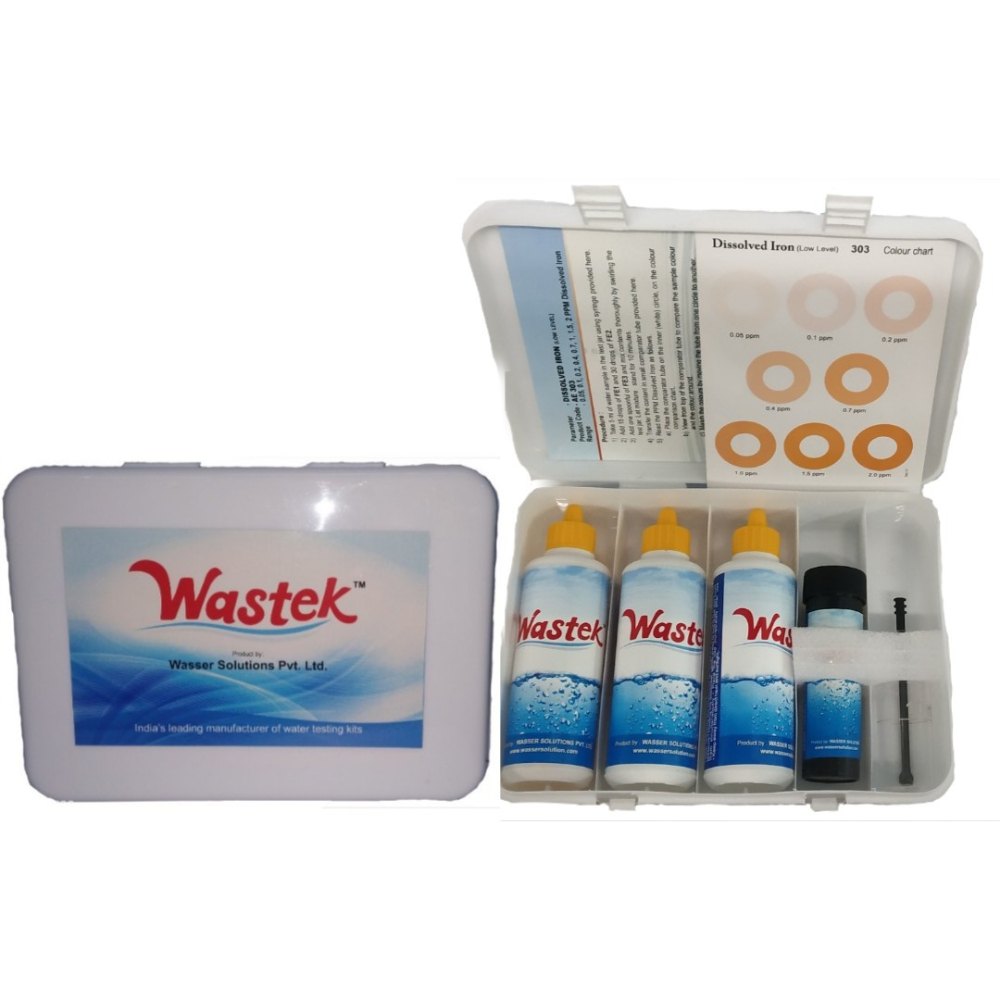 Chemical Portable Dissolved Iron Test Kit, For Testing Water Sample, Packaging Type: Plastic Box