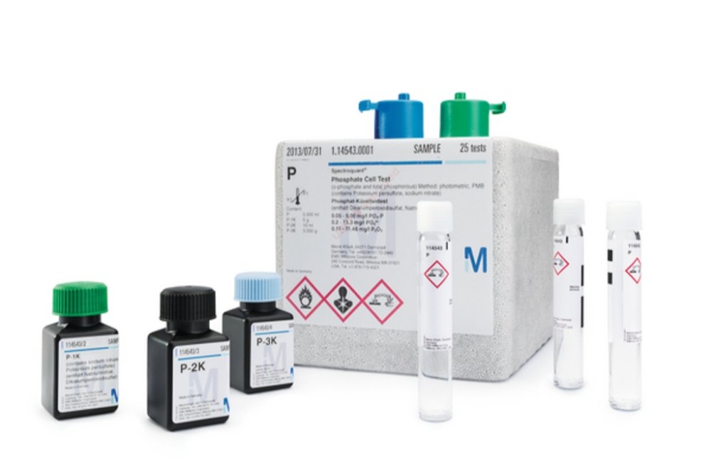 Merck Sulfate Cell Test Kit 5 to 250mg l SO4, Packaging Type: Box